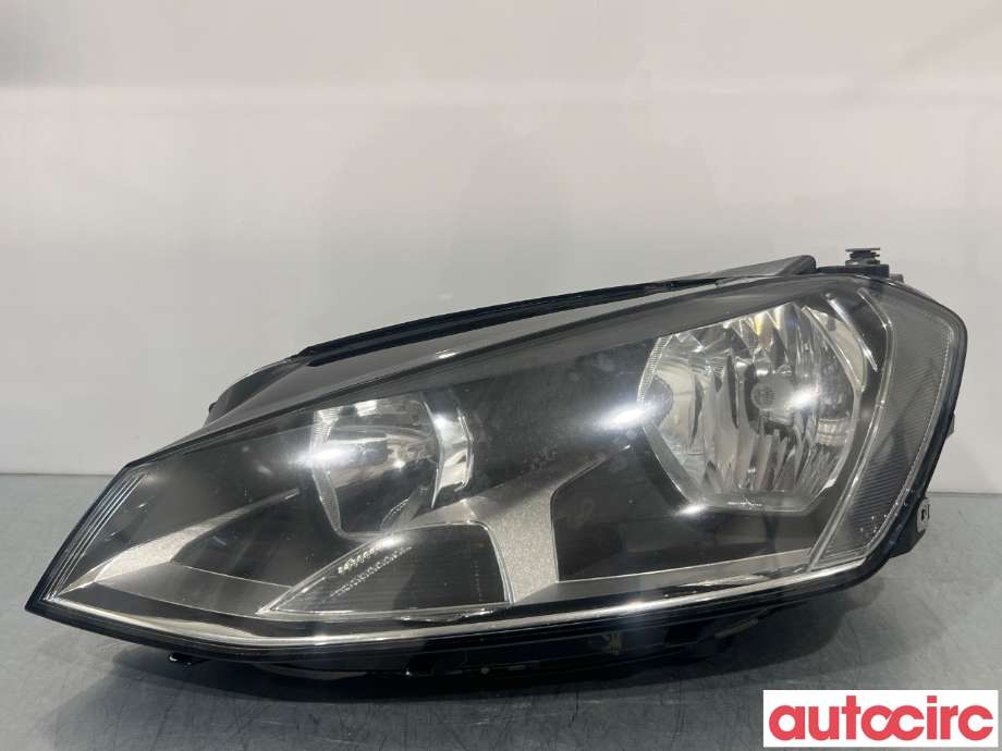 Frontlykt venstre halogen til VW Golf VII, 2012-2017 (Fase 1)  (VOLKSWAGEN|5G1941005E)