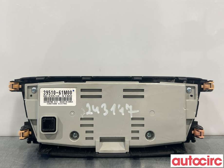 Varmeapparat betjening til Suzuki SX4 S-CROSS 2013-->> (Type II)  (SUZUKI|39510-61M00|)