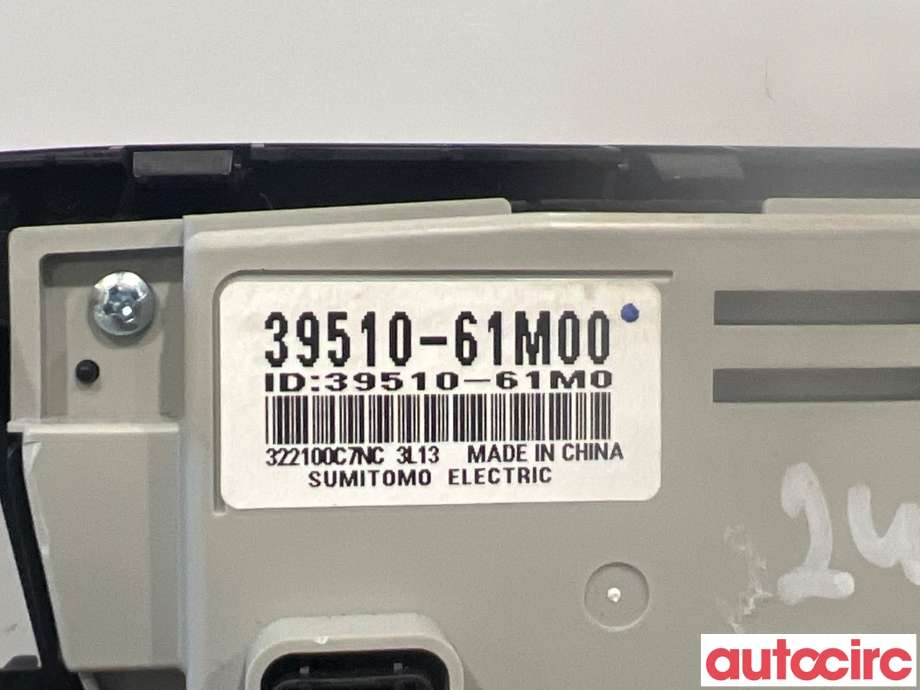 Varmeapparat betjening til Suzuki SX4 S-CROSS 2013-->> (Type II)  (SUZUKI|39510-61M00|)