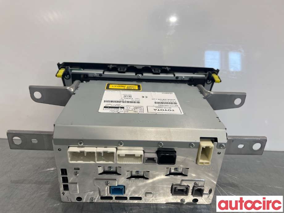Bilstereo til Toyota RAV4 2009-2013 (Type III, Fase 2)  (TOYOTA|8610042210|8612042370)