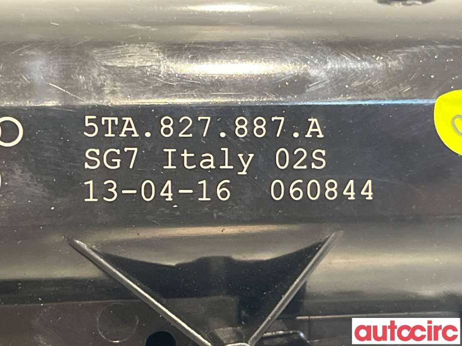 Baklukelås til Škoda Superb 2015-->> (Type III) (SKODA|4M0827506B)