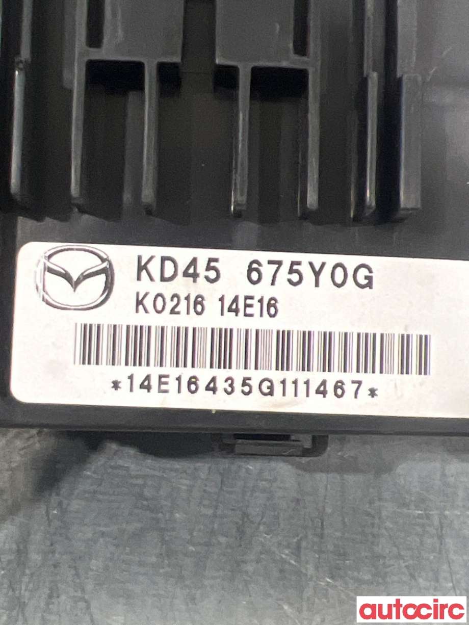 Styreenhet comfort (BCM) til Mazda CX-5 2012-2017 (Type I)  (MAZDA|KD45-67-5Y0G||KD45675Y0G)