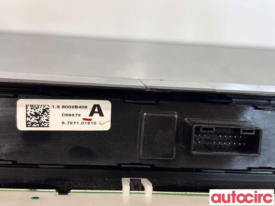 Varmeapparat betjening til Mitsubishi Outlander 2015-->> (Type III, Fase 2) (MITSUBISHI|7820B062XA|CAB502A043B)