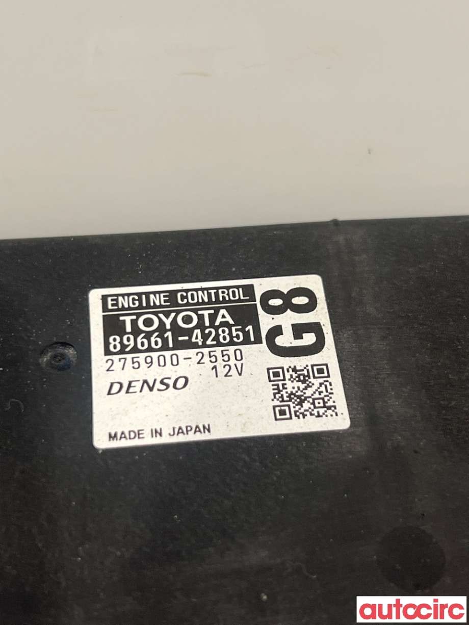 Styreenhet motor til Toyota RAV4 2009-2013 (Type III, Fase 2) (TOYOTA|8966142852|275900-2550|89661-42851)