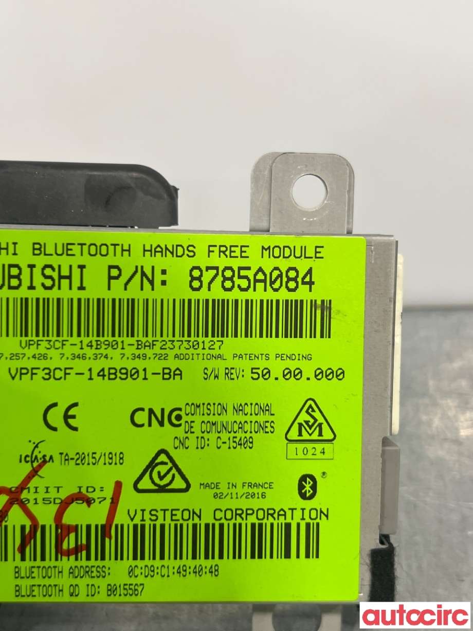 Styreenhet bluetooth til Mitsubishi Outlander 2015-->> (Type III, Fase 2)  (MITSUBISHI|8785A084|)