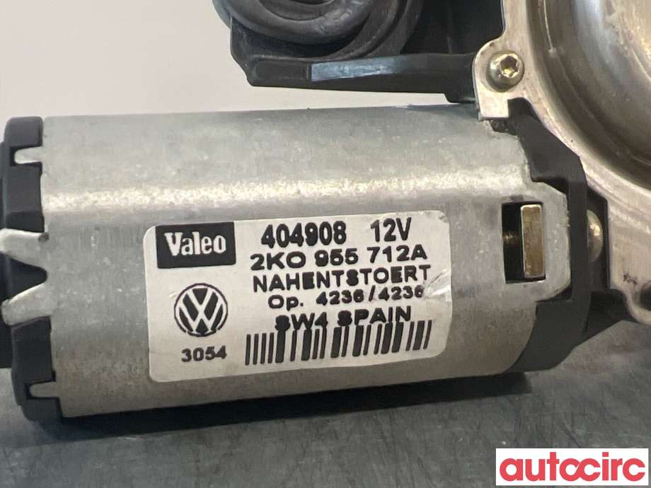 Viskermotor bakrute til VW Caddy 2004-2010 (Type III, Fase 1)  (VOLKSWAGEN|2K0955712A|404908)