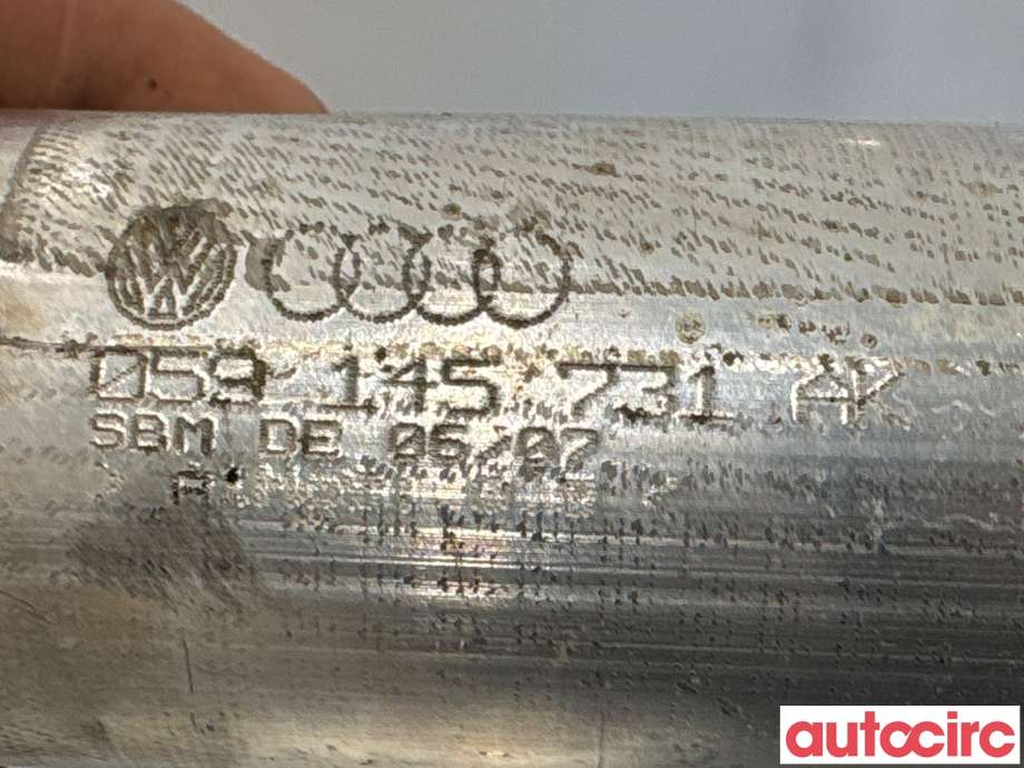 Turbo rør til Audi A6, Allroad 2006-2008 (Type II, Fase 1) (C6) (C6) (AUDI|059145731AK|)