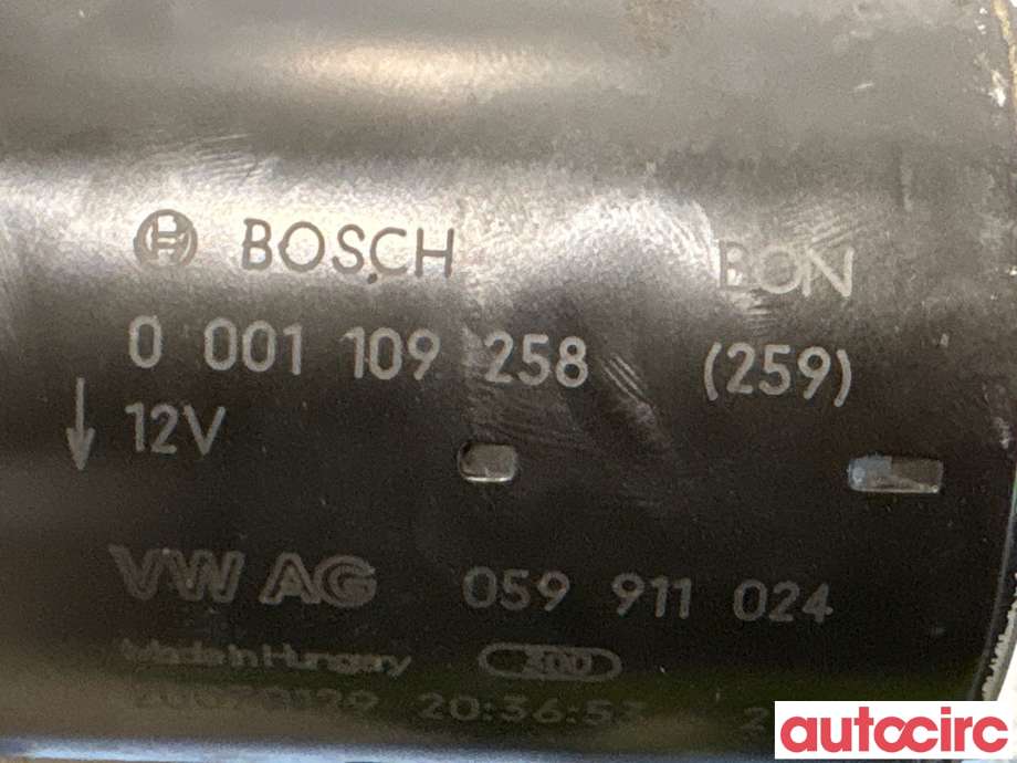 Starter diesel til Audi A6, Allroad 2006-2008 (Type II, Fase 1) (C6) (C6) (AUDI|059911024GX|0001109258|059911024)