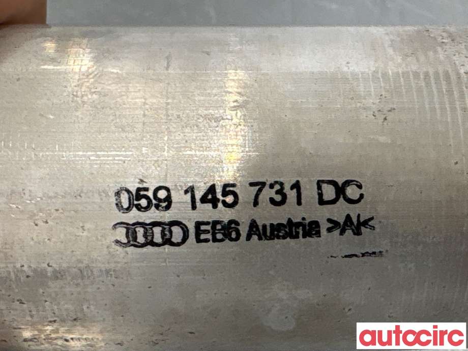Turbo rør til Audi A6 2011-2014 (Type IV, Fase 1) (C7) (C7) (AUDI|059145731DC|)