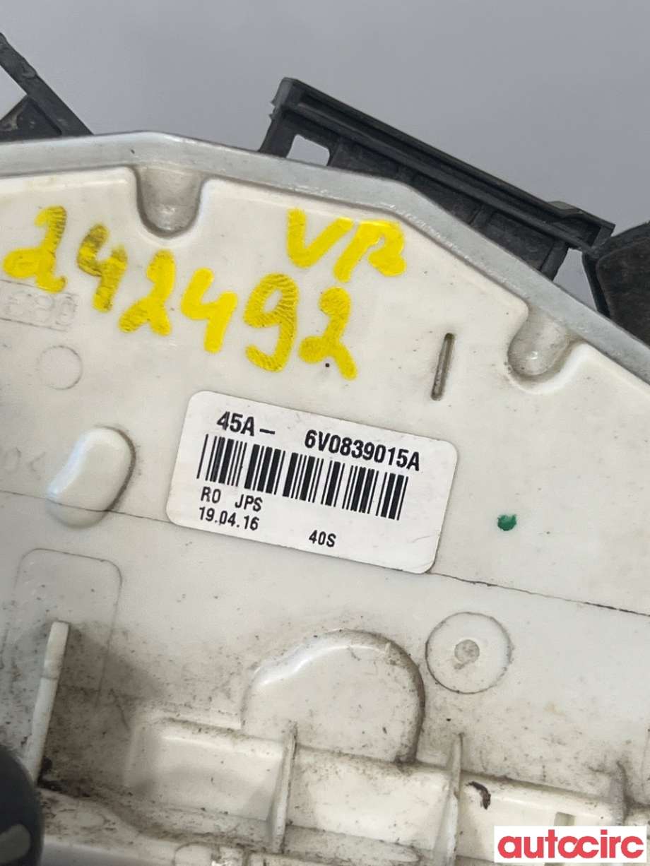 Låsekasse venstre bak til Škoda Superb 2015-->> (Type III) (SKODA|5TA839015Q||6V0839015A)