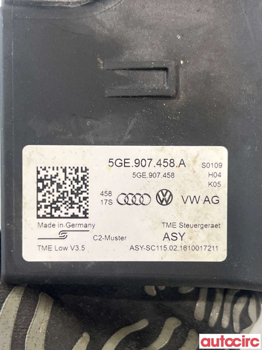 Styreenhet diverse til VW e-Golf 2014-2017 (Fase 1) (VOLKSWAGEN|5GE907458C||5GE907458A)
