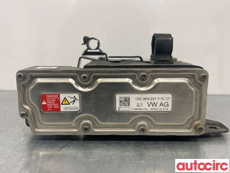 Motorvarmer elektrisk til VW e-Golf 2014-2017 (Fase 1)  (VOLKSWAGEN|5QE819013AD|710300380700|12E963231F)