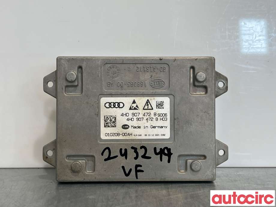 Styreenhet xenon/ballast til Audi A6, Allroad, 2012-2014 (Type III, Fase 1) (C7) (C7) (AUDI|4H0907472B)
