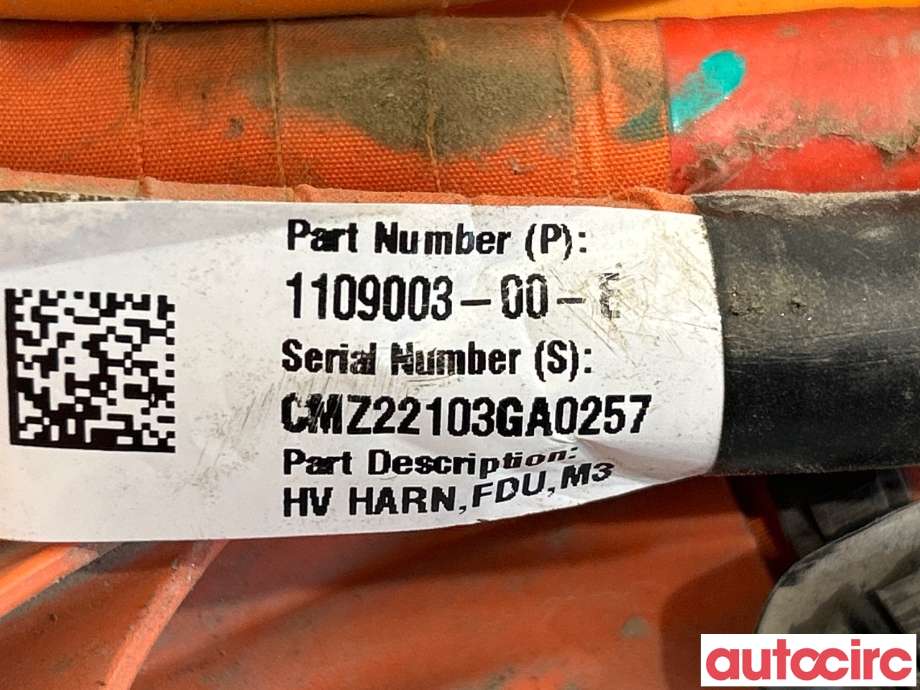 Kabel høy volt (HV) hybrid til Tesla Model Y 2021-2024 (Type I) (TESLA|1109003-00-E|)