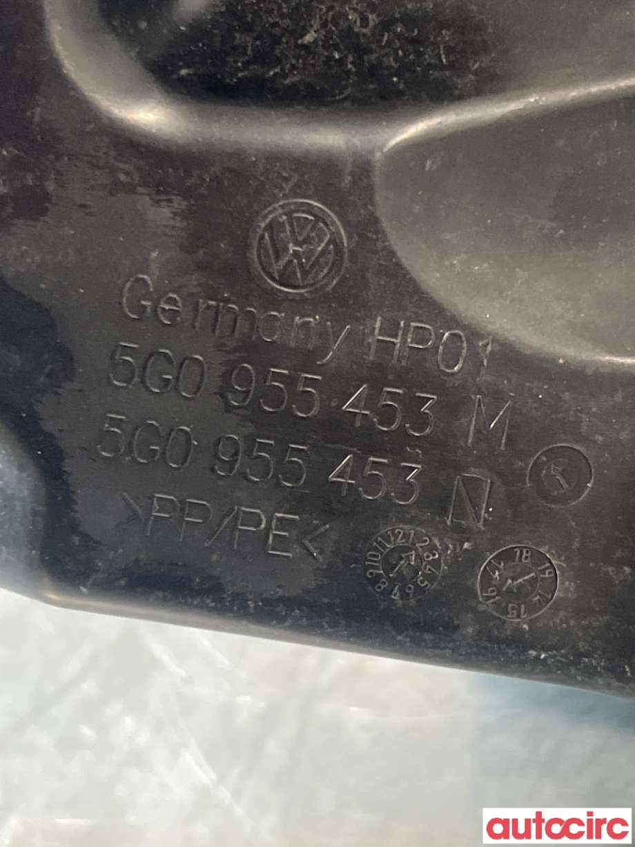 Spylertank til VW e-Golf 2014-2017 (Fase 1)  (VOLKSWAGEN|5G0955453AE||5G0955453M)