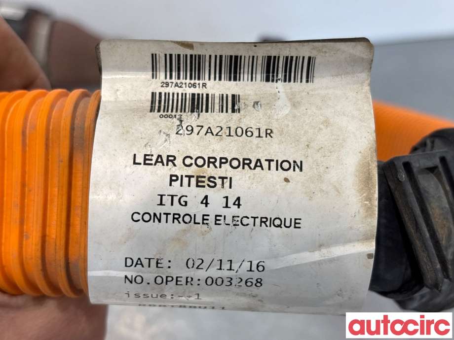 Kabel høy volt (HV) hybrid til Renault Zoe 2013-2019 (Fase 1)  (RENAULT|297A21061R|)