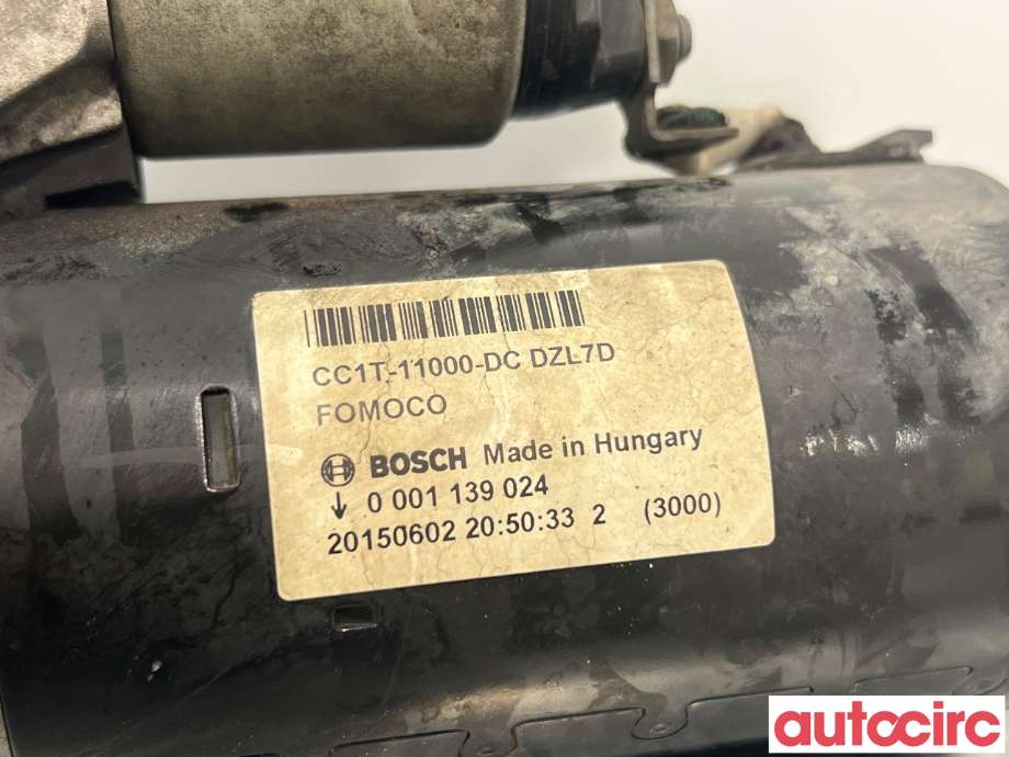 Starter diesel til Ford Transit Custom 2013-2023 (Type I)  (FORD|2033120|0001139024|CC1T-11000-DC)