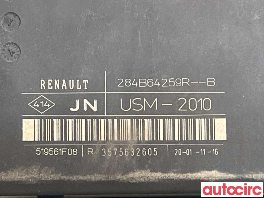 Sikringsboks til Renault Zoe 2013-2019 (Fase 1)  (RENAULT|284B64259R)
