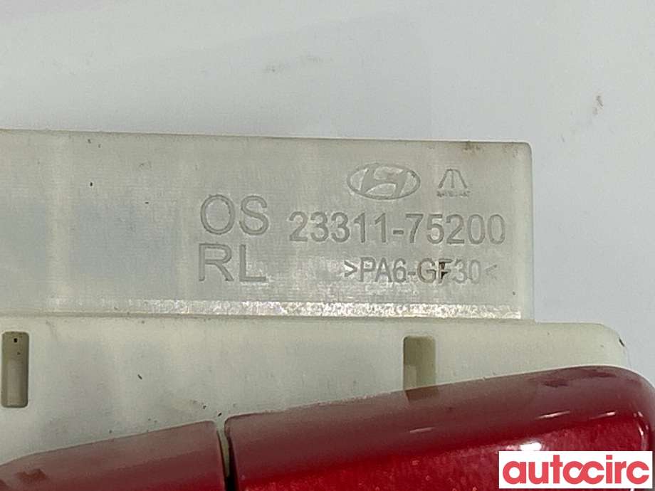 Dørhåndtak utv venstre bak til Hyundai Kona 2017-2021 (Type I, Fase 1)  (HYUNDAI|83651J9000|83655J9000|23311-75200)
