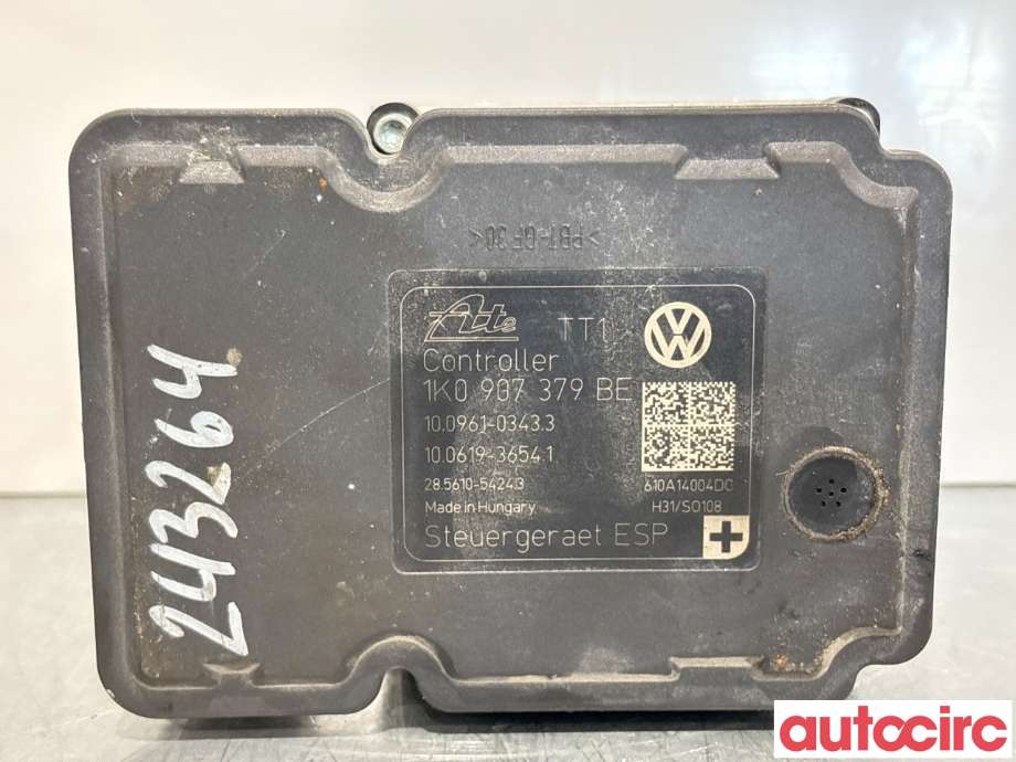 ABS sentral til VW Golf VI 2008-2012  (VOLKSWAGEN|1K0614517CB|100212-06514|1K0614517CP)