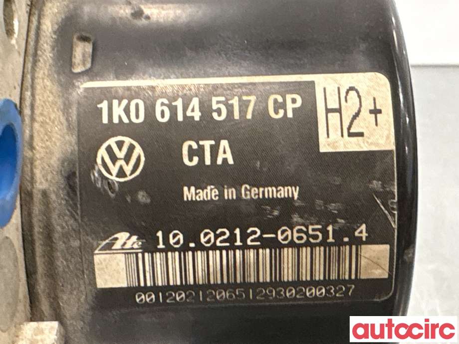 ABS sentral til VW Golf VI 2008-2012  (VOLKSWAGEN|1K0614517CB|100212-06514|1K0614517CP)