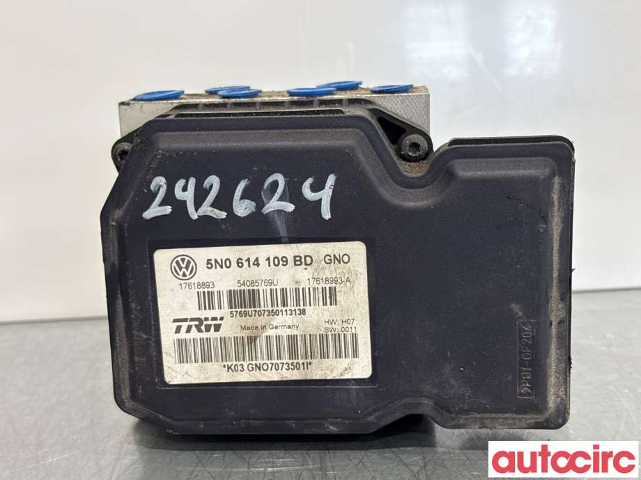 ABS sentral til VW Tiguan 2011-2016 (Type I, Fase 2) (VOLKSWAGEN|5N0614109BK|54085769U|5N0614109BD)