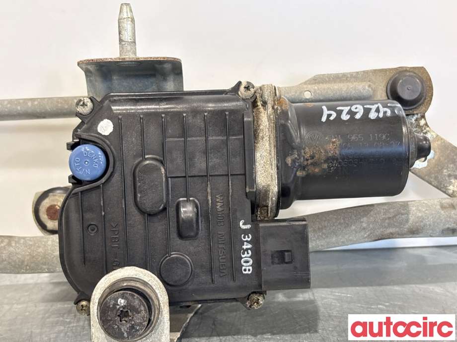 Viskermotor frontrute til VW Tiguan 2011-2016 (Type I, Fase 2)  (VOLKSWAGEN|5N1955023D|A1955-393|5N1955023F)