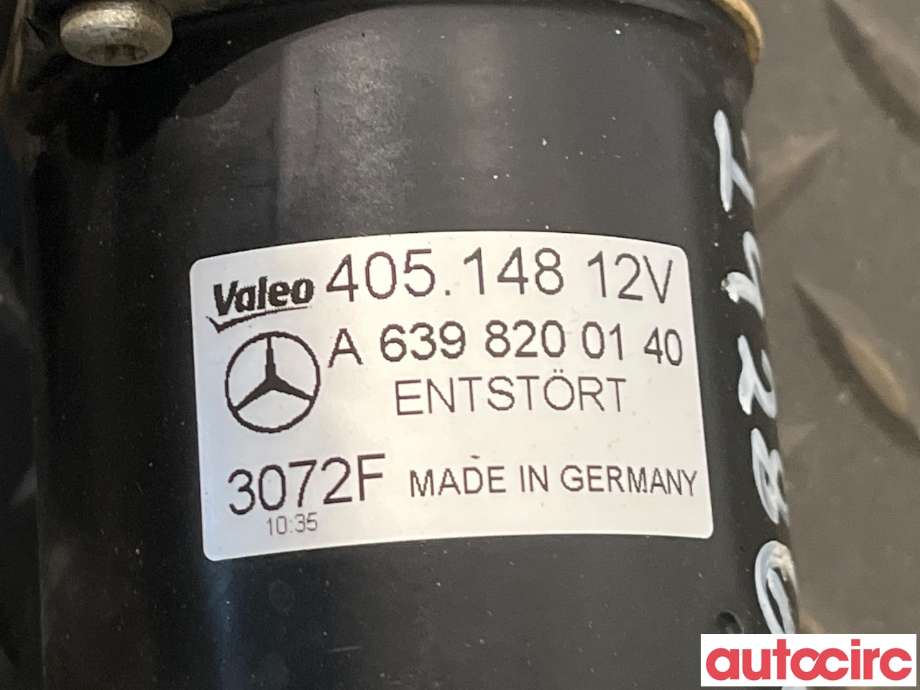 Viskermotor frontrute til Mercedes Vito/Viano 2010-2014 (Fase 2) (W639) (W639) (MERCEDES|A6398200140)