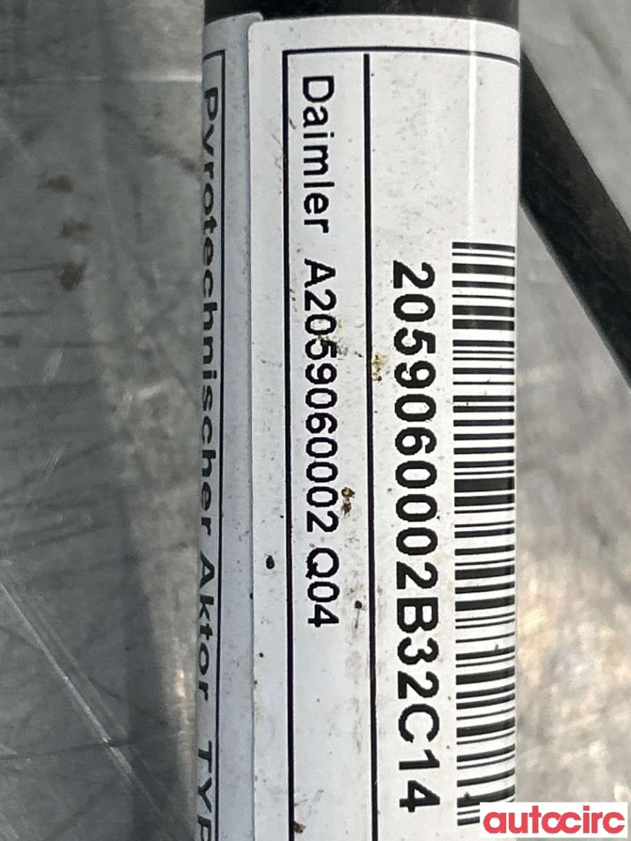 Airbag diverse til Mercedes C-Klasse 2014-2018 (Fase 1) (W205) (W205) (MERCEDES|A2059060002|)
