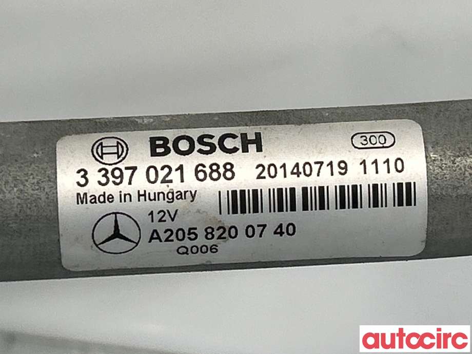 Viskermotor frontrute til Mercedes C-Klasse 2014-2018 (Fase 1) (W205) (W205) (MERCEDES|A2058200740|1397220969)
