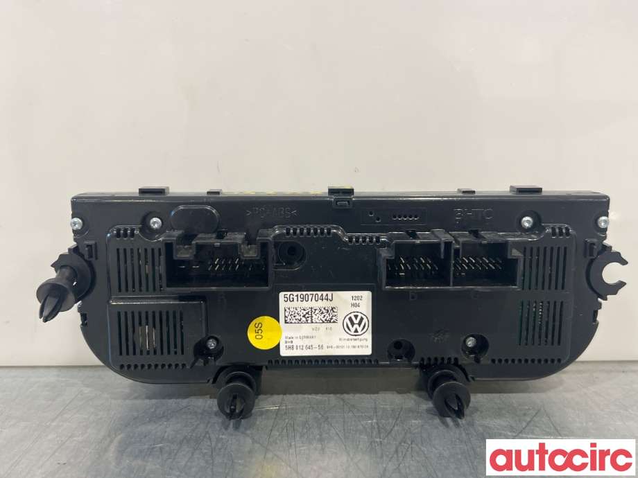 Varmeapparat betjening til VW Passat 2015-2019 (Fase 1) (B8) (B8) (VOLKSWAGEN|5G0907044EC||5G0907044J)