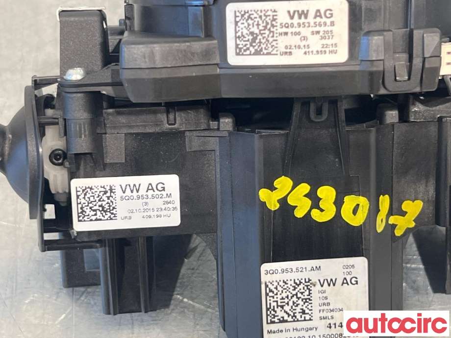 Bryter combi til VW Passat 2015-2019 (Fase 1) (B8) (B8) (VOLKSWAGEN|5Q0953502M|5Q0953502A|5Q0953569B)
