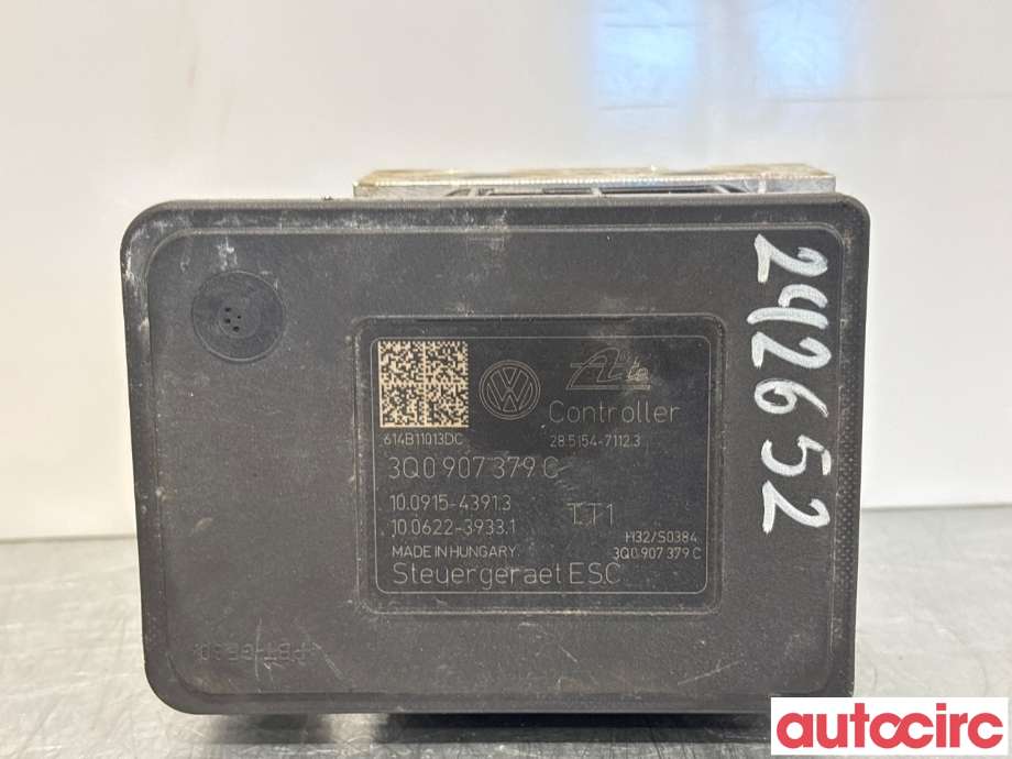 ABS sentral til Škoda Octavia 2013-2016 (Type III, Fase 1)  (SKODA|3Q0614517C|100220-05264)