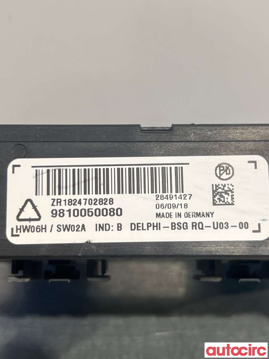 Styreenhet hengerfeste til Peugeot Partner 2019-->> (Type III)  (PEUGEOT|9810050080|)