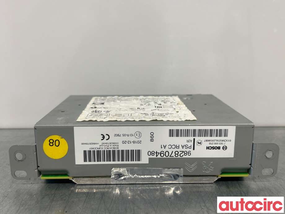 Bilstereo navigasjon til Peugeot Partner, 2019-->> (Type III)  (PEUGEOT|1631483280)