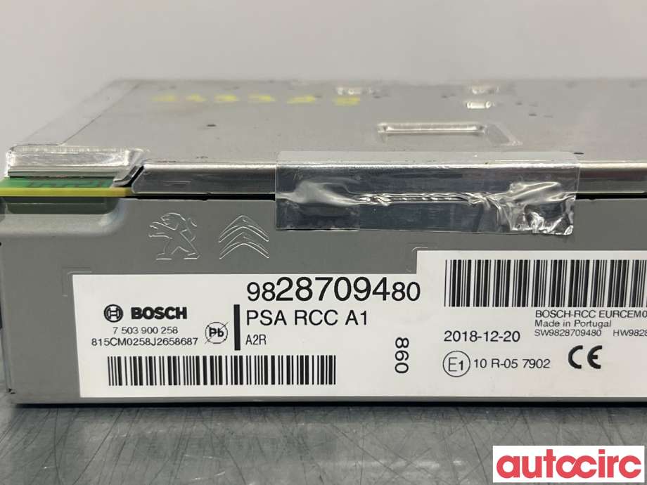 Bilstereo navigasjon til Peugeot Partner 2019-->> (Type III)  (PEUGEOT|1631483280|7503900258|9828709480)