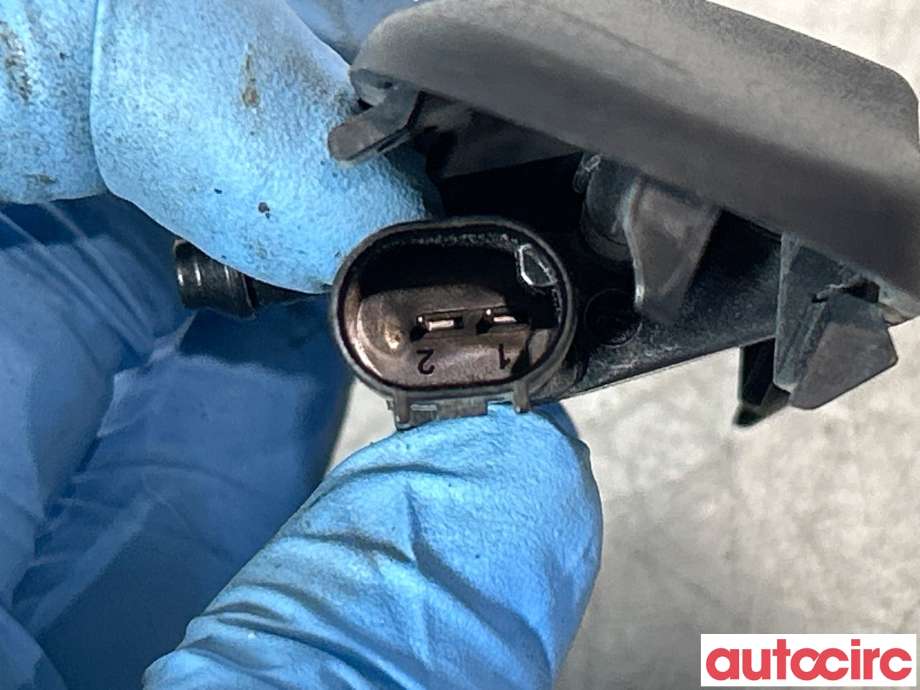 Lyktespylerdyse til VW e-Golf 2014-2017 (Fase 1) (VOLKSWAGEN|5M0955986C|)