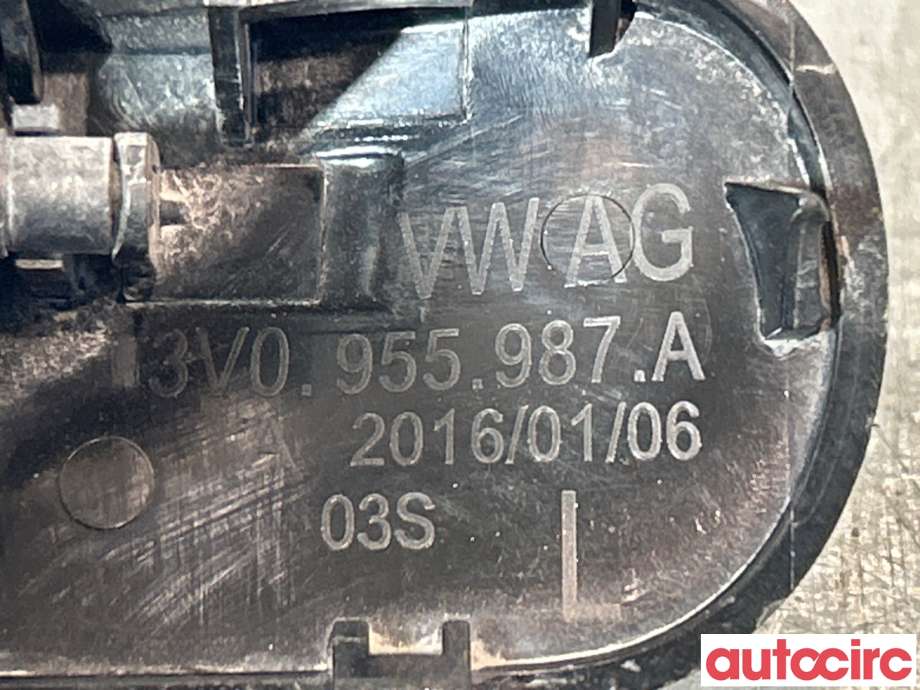 Lyktespylerdyse til Škoda Superb 2015-->> (Type III)  (SKODA|3V0955987A|)