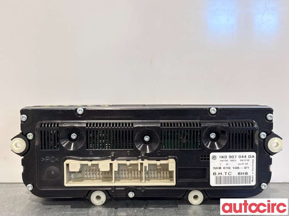 Varmeapparat betjening til VW Tiguan 2007-2011 (Type I, Fase 1)  (VOLKSWAGEN|1K0907044DA|5HB010106-01)