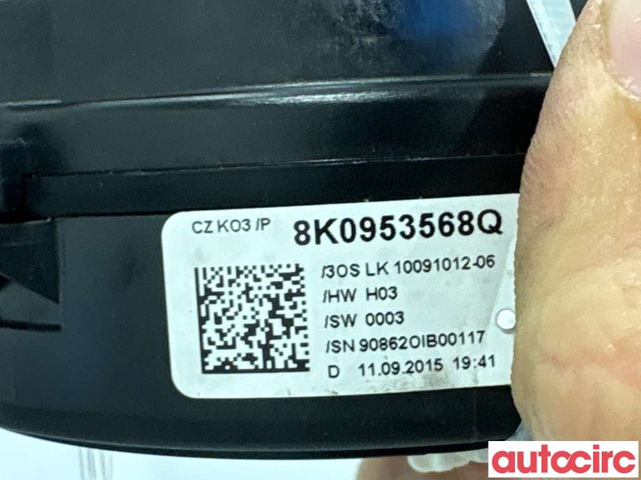 Airbag slepering til Audi Q5 2012-2017 (Type I, Fase 2)  (AUDI|8K0953568M||8K0953568Q)