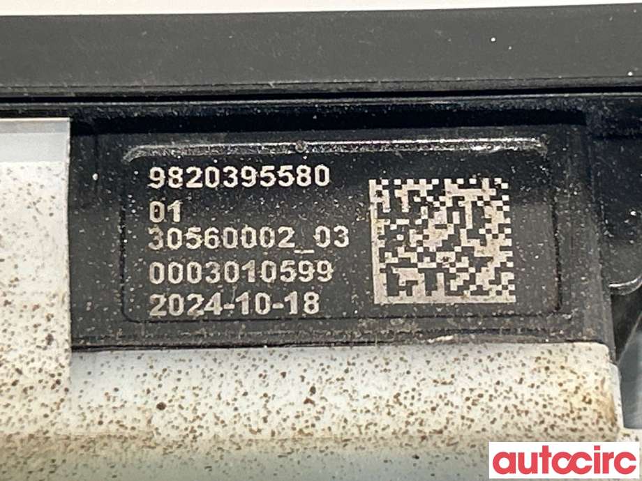 Bryter baklukeåpner til Opel Mokka E 2020-->> (Type II) (OPEL|9820395580|)