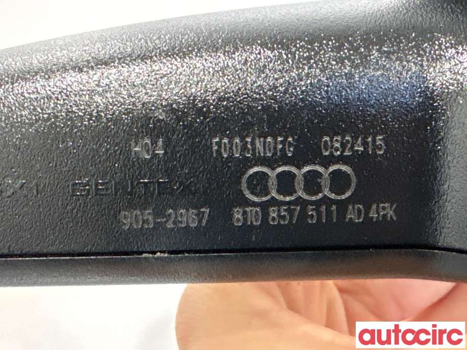 Speil innvendig til Audi Q5 2012-2017 (Type I, Fase 2)  (AUDI|8T0857511AD|)