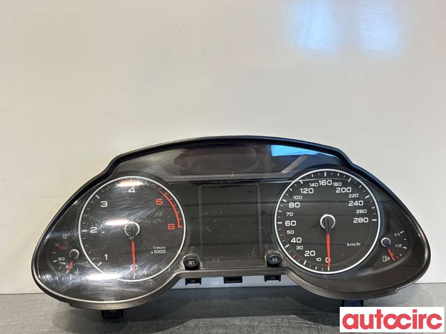 Instrumentpanel til Audi Q5, 2012-2017 (Type I, Fase 2)  (AUDI|8R0920932)