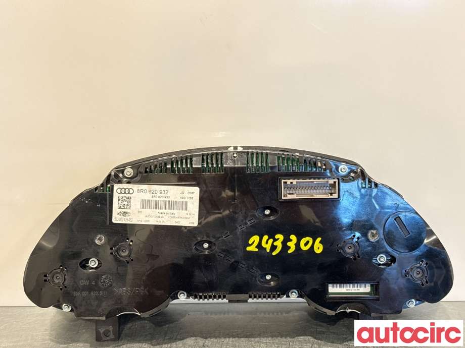 Instrumentpanel til Audi Q5 2012-2017 (Type I, Fase 2)  (AUDI|8R0920932|503002425432|8R0920932E)