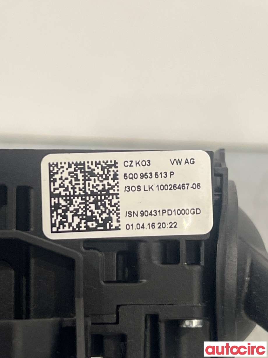 Bryter combi til VW e-Golf 2014-2017 (Fase 1)  (VOLKSWAGEN|5Q0953513P||5Q0953507HL)