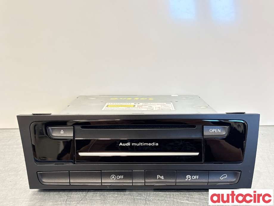 Bilstereo navigasjon til Audi Q5, 2012-2017 (Type I, Fase 2)  (AUDI|8R1035670K)