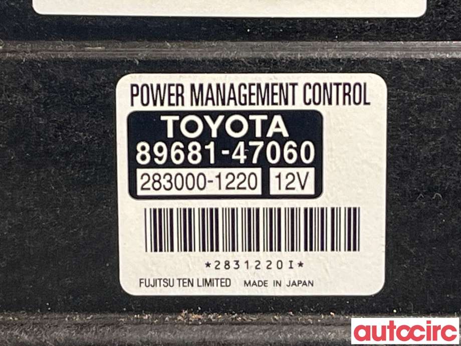 Styreenhet diverse til Toyota Prius +7 2012-2020 (Type III) (stasjonsvogn) (stasjonsvogn) (TOYOTA|8968147060)