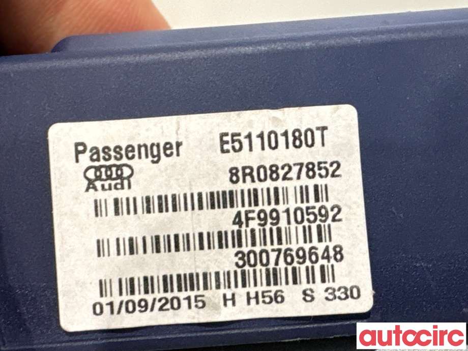 Baklukeåpner motor til Audi Q5 2012-2017 (Type I, Fase 2) (AUDI|8R0827852D|E5110180T|8R0827852)