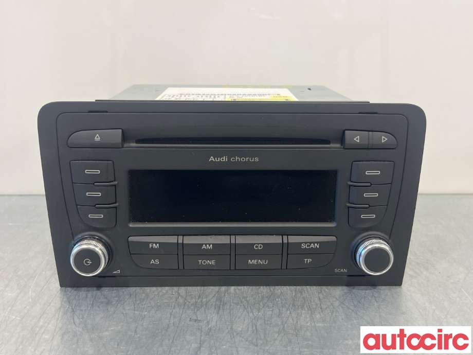 Bilstereo til Audi A3, 2009-2012 (Type II, Fase 2) (AUDI|8P0057152EX)
