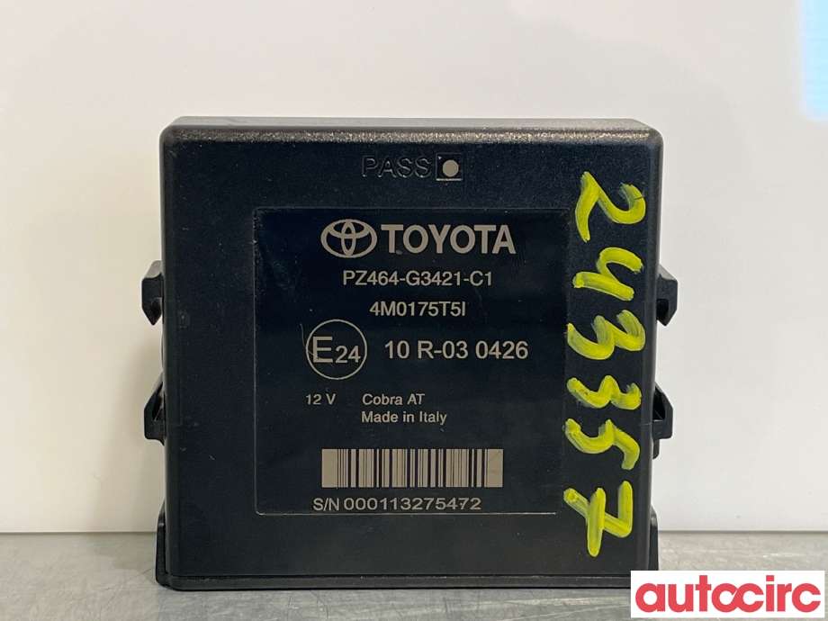 Styreenhet parkering til Toyota Prius +7, 2012-2020 (Type III) (stasjonsvogn) (stasjonsvogn) (TOYOTA|PZ464-G3421-C1)